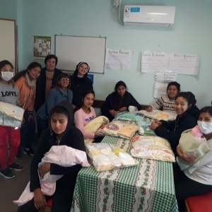 Entrega de Ajuares en el Hospital Materno Infantil