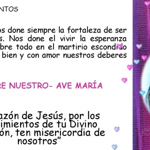 SEXTO DÍA. NOVENA A NUESTRA BEATA MARÍA CRESCENCIA