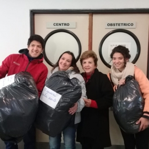 Entrega de Ajuares en el Hospital Materno Infantil