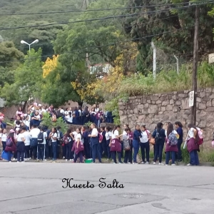 Via Crucis en el cerro San Bernardo